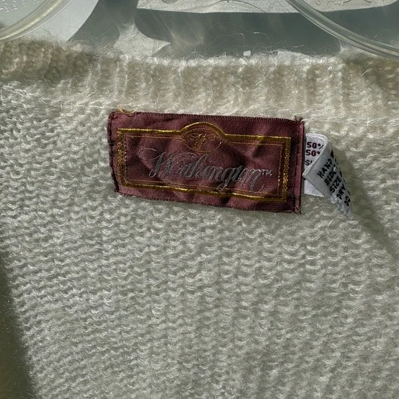 Vintage Worthington Mohair Blend precious Cardigan with Pockets Women's soft M - Picture 4 of 9